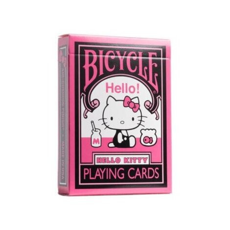 Bicycle Hello Kitty Black And Pink Τράπουλα - 10051521