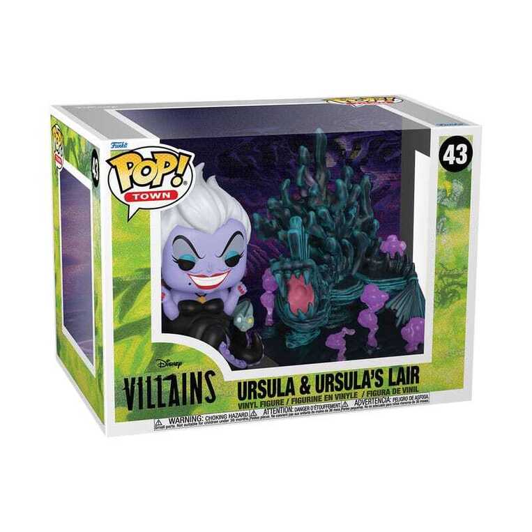 Funko POP! Town: Disney Villains - Ursula & Ursula's Lair Figure #43
