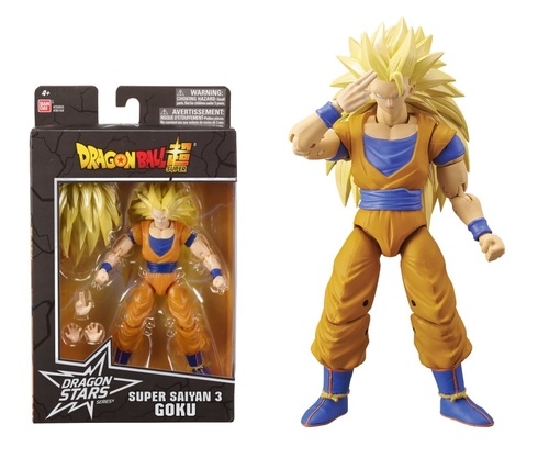 Dragon Ball - Super Saiyan 3  Goku Action Figure (6,5") - BA36184