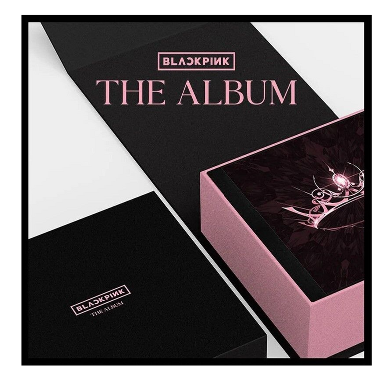 Blackpink - The Album Black Cover - 112608
