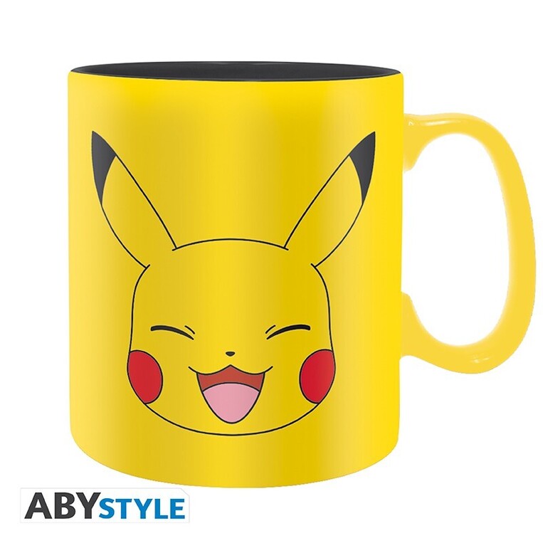 Pokemon Mug 460 ml Pikachu Face - ABYMUGA564