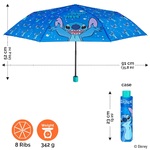 Disney Stitch Manual Folding Umbrella 50cm - 75427