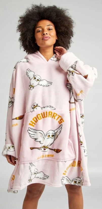 Harry Potter Hedwig Fleece Winter Poncho - AYM-225HP-SPAD