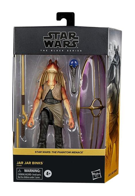 Star Wars Episode I Black Series Deluxe Action Figure 2021 Jar Jar Binks 15 cm - F0490