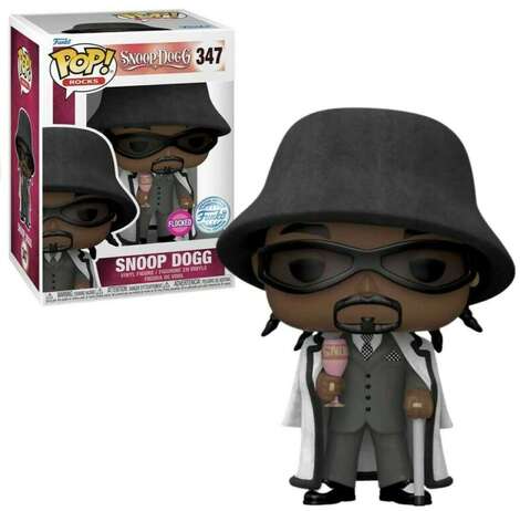 Funko POP! Rocks - Snoop Dogg (Flocked) #347 (Exclusive) Figure