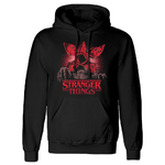 Stranger Things Pixel Demogorgon Hoodie - STR09794HSB- M