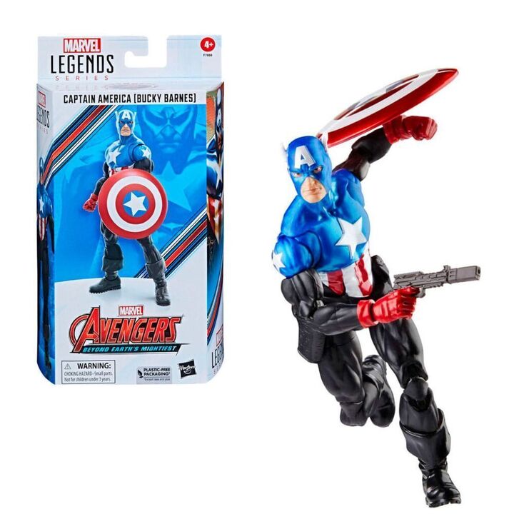 Marvel Avengers: Beyond Earth's Mightiest Legends Action Figure Captain America (Bucky Barnes) 15 cm - F7088