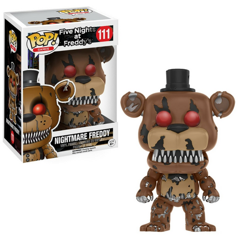 Funko POP! Five Nights at Freddy’s - Nightmare Freddy #111 Figure