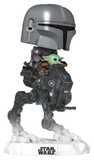 Funko POP! Rides Star Wars: The Mandalorian & Grogu - The Mandalorian AT-RT Figure #837