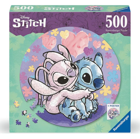 Disney Stitch Παζλ 500 Τεμ. Stitch and Angel - 05-17581