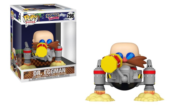 Funko POP! Rides: Sonic the Hedgehog - Dr. Eggman Figure #298