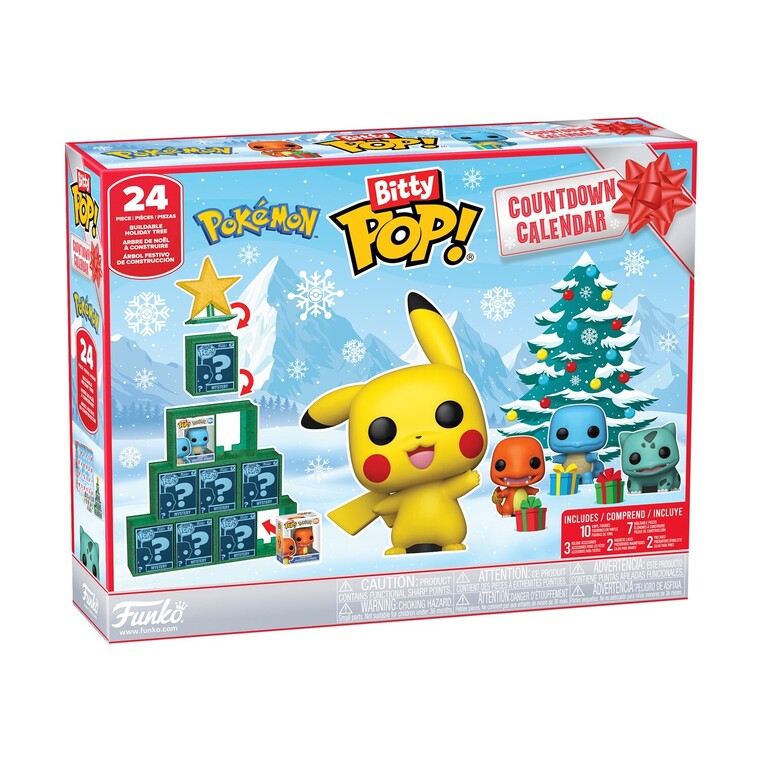 Funko Bitty Pop! Countdown Calendar: Pokemon Vinyl Figures