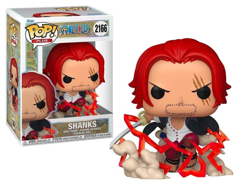 Funko POP! Plus: One Piece - Shanks Figure #2166