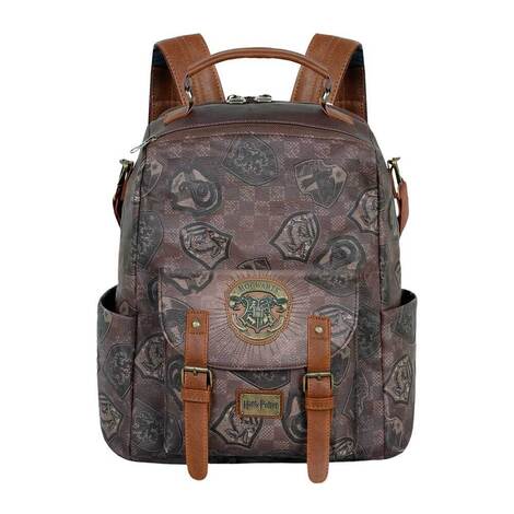 Harry Potter - Hogwarts Houses - Epic BackPack (brown) - KMN04822