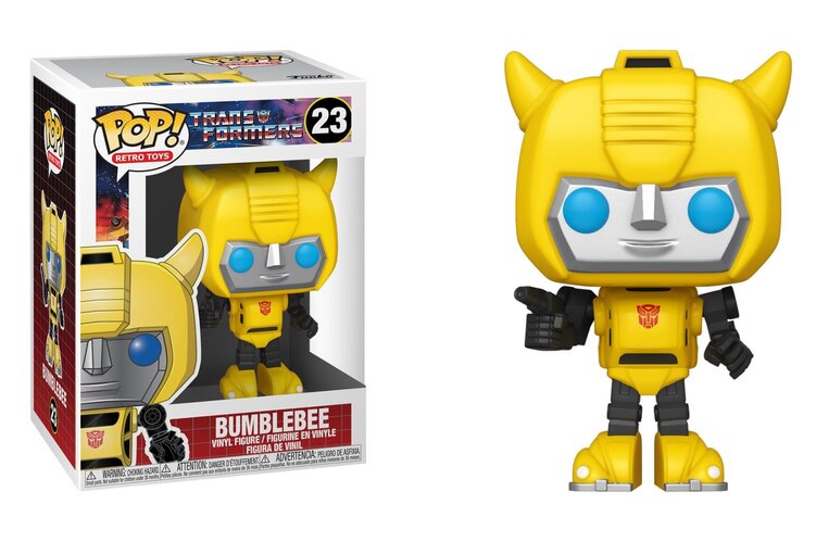 Funko POP! Retro Toys: Transformers G1 - Bumblebee #23 Figure 