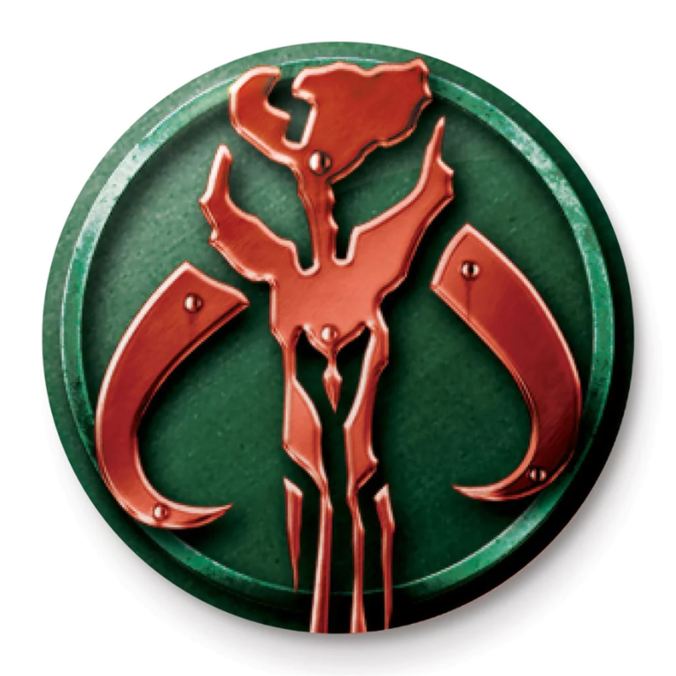 Star Wars (Mandalorian Symbol) 25mm Badge - PB6217