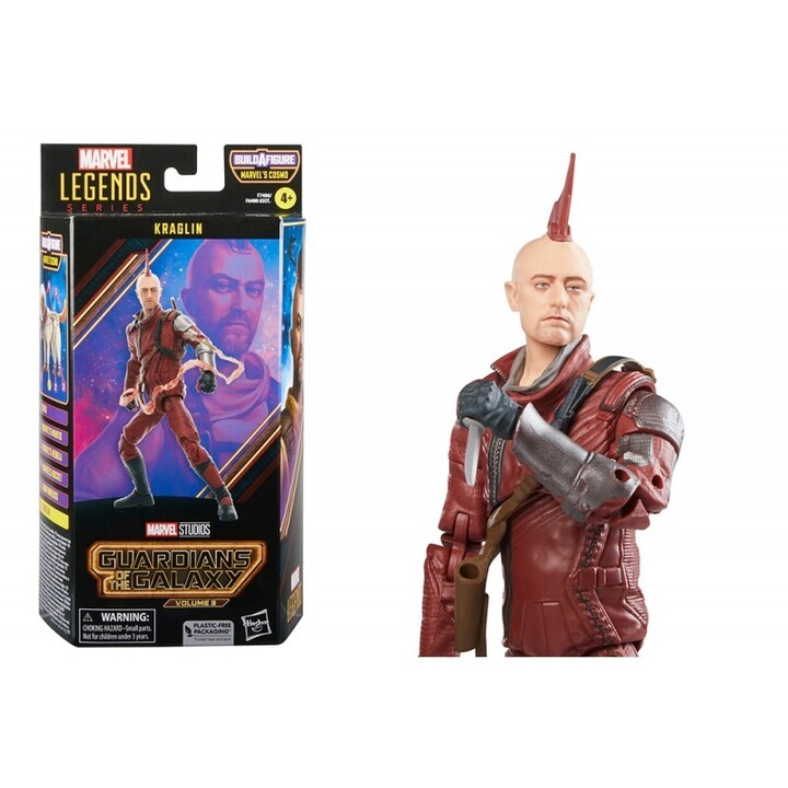 Marvel Legends: Guardians of the Galaxy - Kraglin Action Figure (15cm) Build-a-Figure Marvel's Cosmo - F7406