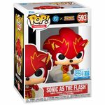 Funko Pop! Heroes DC: Justice League & Sonic - Sonic as the Flash (Special Edition) #593
