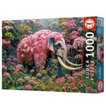 Educa Puzzle Floral Elephant 1000 pieces - 020.229
