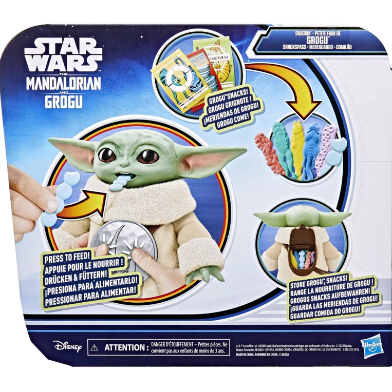 Star Wars The Mandalorian and Grogu - Snackin Grogu Figure - G3087