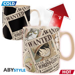 One Piece Mug Heat Change 460 ml Wanted - ABYMUGA444 