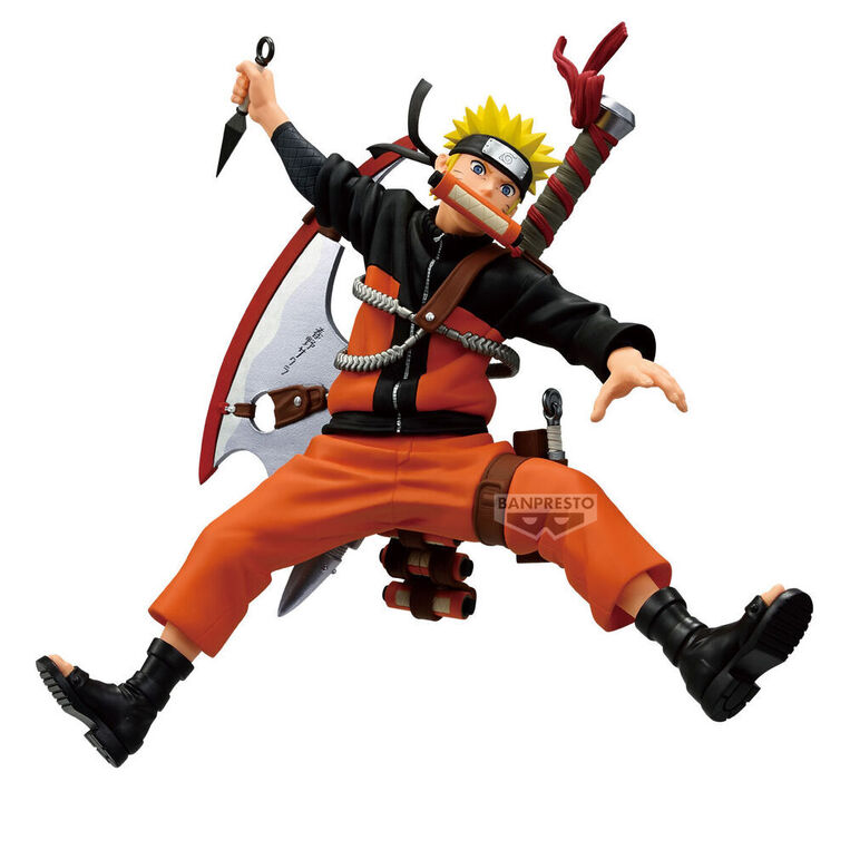 Naruto 72 Series 33 Vibration Stars Naruto Uzumaki Figure 16cm - BAN30020