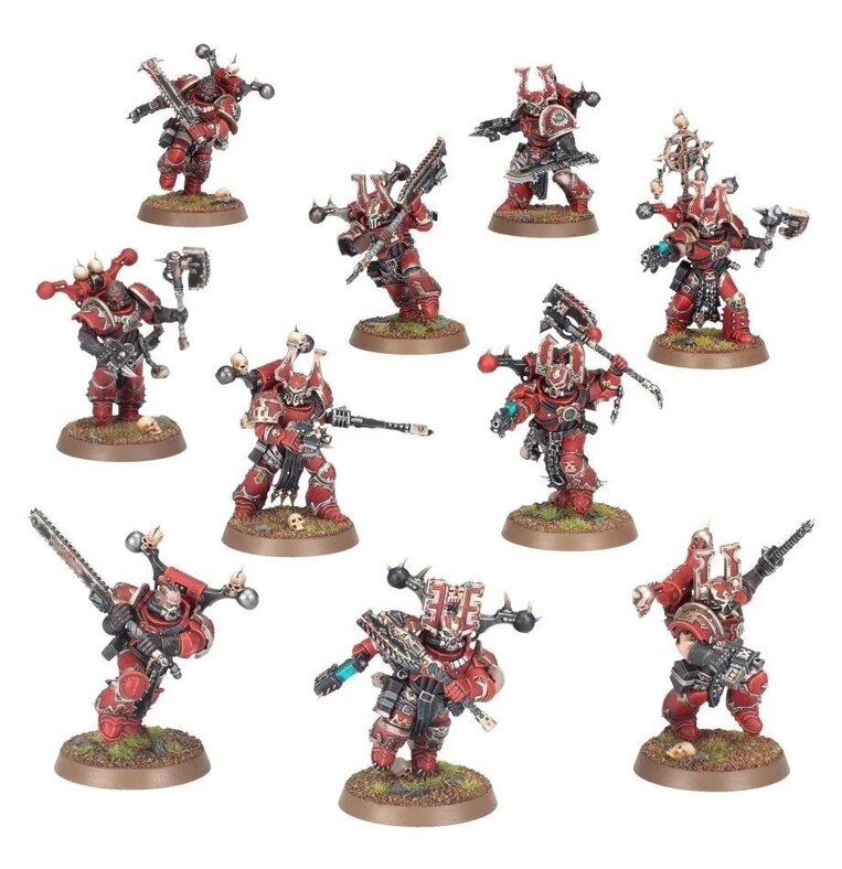 Warhammer 40000 - World Eaters: Khorne Berserkers - 99120102153