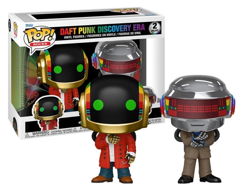 Funko POP! Rocks: Daft Punk - Discovery Era 2-Pack Figure