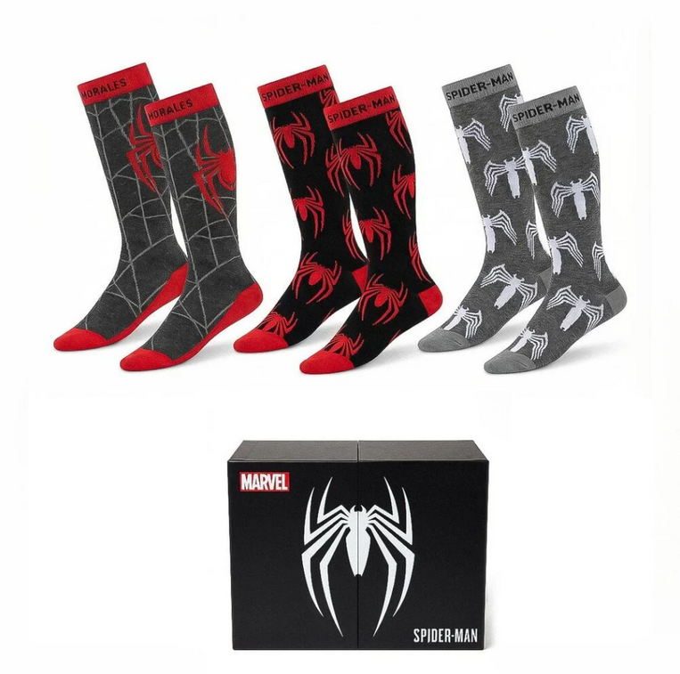 Marvel Spiderman Assorted 3 Socks Set - CRD2900003822