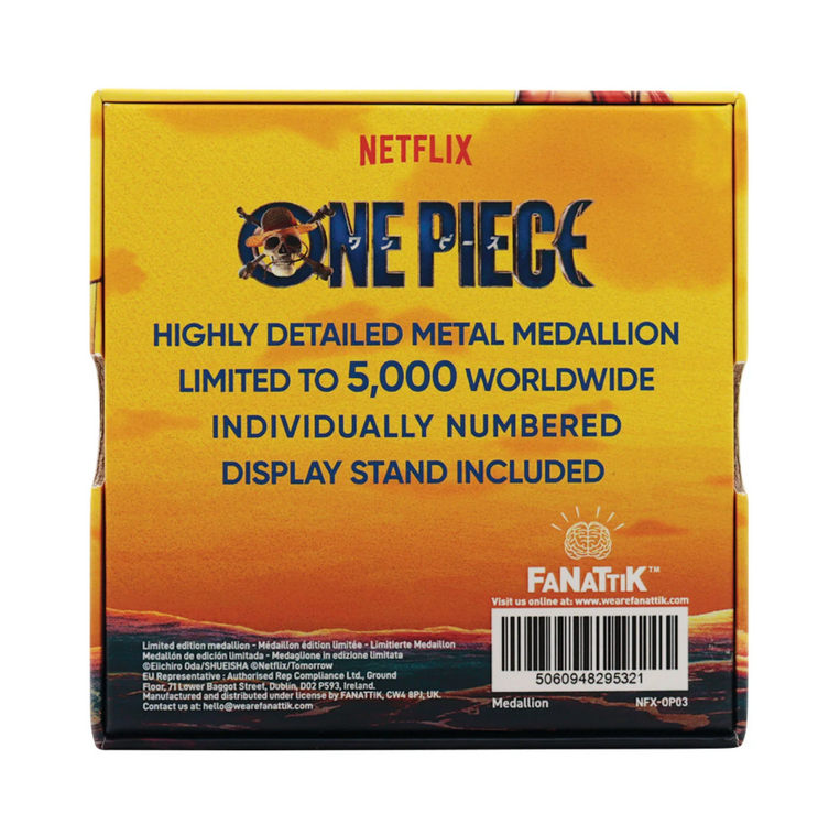 One Piece Medallion Jolly Roger Limited Edition - NFX-OP03