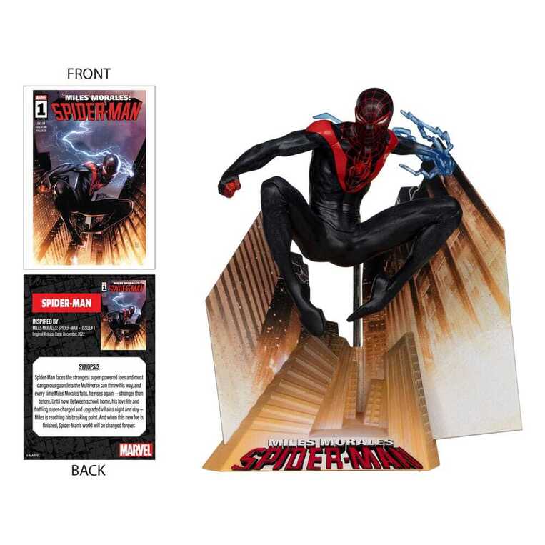 Marvel Collection PVC Statue 1/10 Spider-Man (Miles Morales: Spider-Man #1) 13 cm - MCF14778