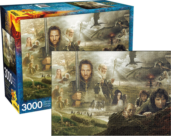 Lord of the Rings Jigsaw Puzzle Saga (3000 pieces) - NMR68520