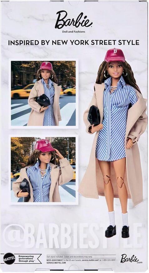 Barbie Συλλεκτική Κούκλα BarbieStyle Teresa Fashion Week Νέα Υόρκη - JJX32
