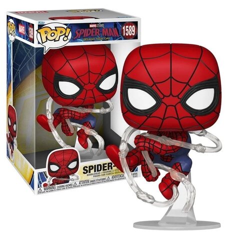 Funko POP! Marvel: Spider-Man Brand New Day - Spider-Man (Swinging) #1589 Jumbosized Figure 