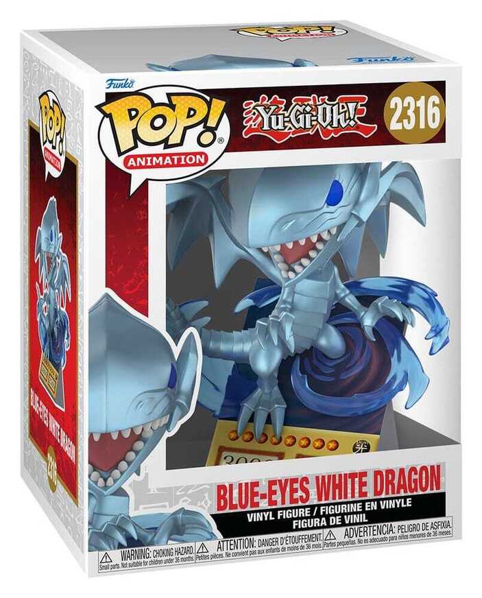 Funko Pop! Premium: Yu-Gi-Oh! - Blue Eyes White Dragon #2316 Vinyl Figure
