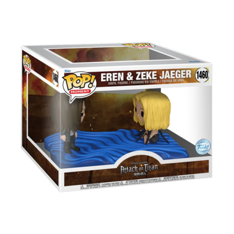 Funko Pop! Moments: Attack on Titan - Eren & Zeke Jaeger (Special Edition) #1460 Vinyl Figures