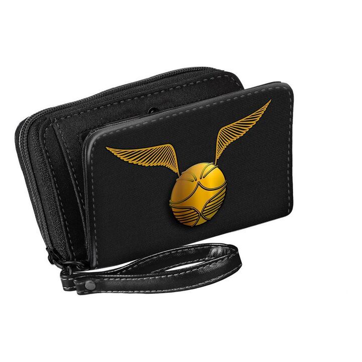 Harry Potter Essential Wallet Wings (Golden Snitch) Black - KMN02898