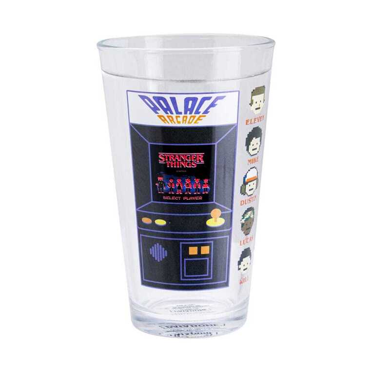Stranger Things Drinking glass with thermo effect Arcade 400 ml - PP10172ST