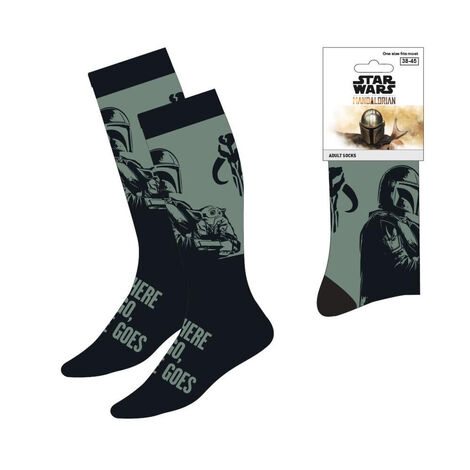 Star Wars: The Mandalorian Socks Mandalorian & Grogu - CRD2900003411