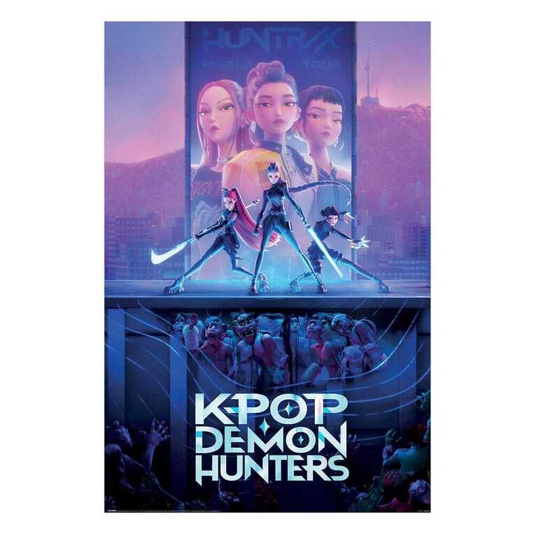 KPop Demon Hunters Poster Pack Movie Key Art 61 x 91 cm - PP2510407