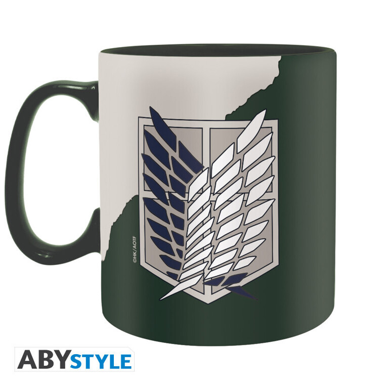 Attack On Titan Mug 460ml Emblem S4 - ABYMUGA450