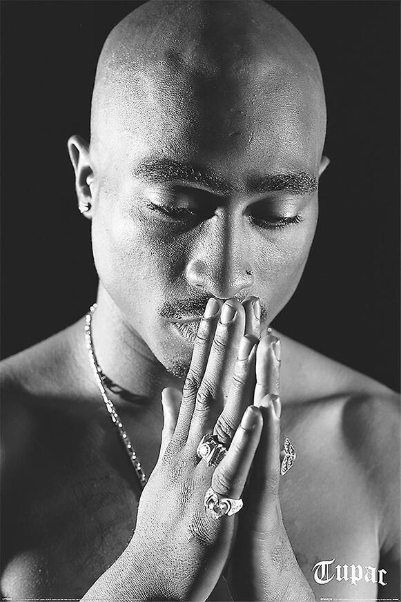 Tupac Pray Poster 61x91.5cm - PP34854