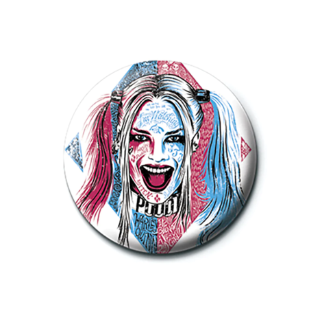 DC Comics Suicide Squad (Harley Quinn Tattoo) 25mm Badge - PB2746