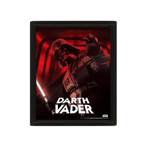 Star Wars (Darth Vader) 3D Lenticular Poster (Framed) - EPPL71535