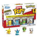 Funko Bitty POP! Pokemon - Pikachu, Vaporeon, Caterpie & Chase Mystery 4-Pack Figures