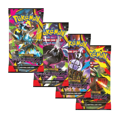 Pokemon TCG Mega Evolution: Pitch Black - Booster Pack (10 cards) - POK104251-1