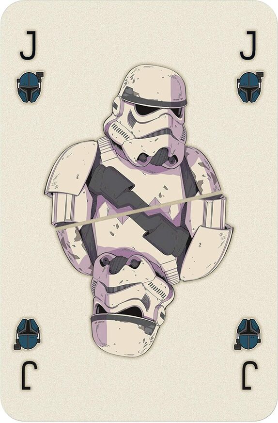 Star Wars Waddingtons No.1 - The Mandalorian Playing Cards - WM00864-EN1
