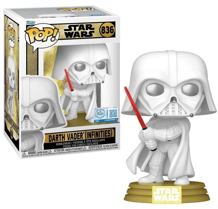 Funko POP! Star Wars Legends - Darth Vader (Infinities) #836 (Exclusives) Figure 