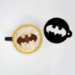 Batman (Symbol) Cappuccino Mug And Stencil - SCMG25597