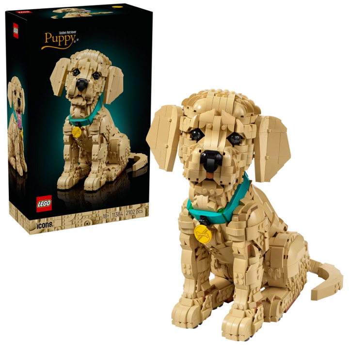 Lego Ideas Golden Retriever Puppy - 11384